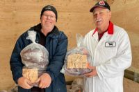 650 Ib de viande pour la Fondation Rock Guertin